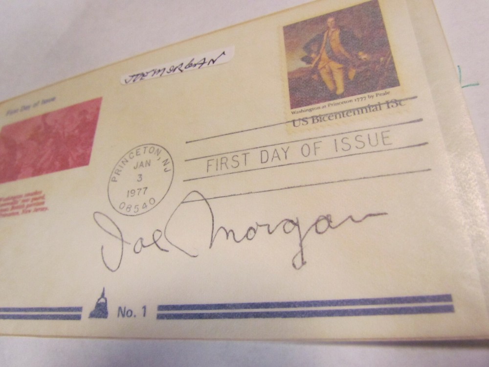 Joe Morgan Signed Autographed First Day Cover Envelope