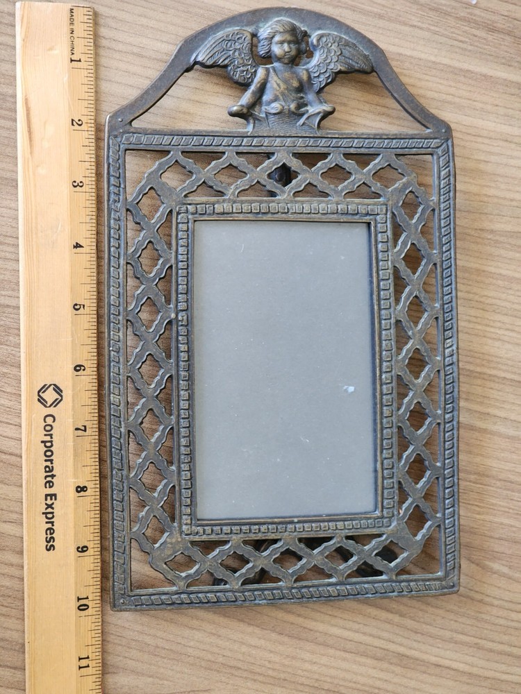 Victorian Bronze Picture Frame