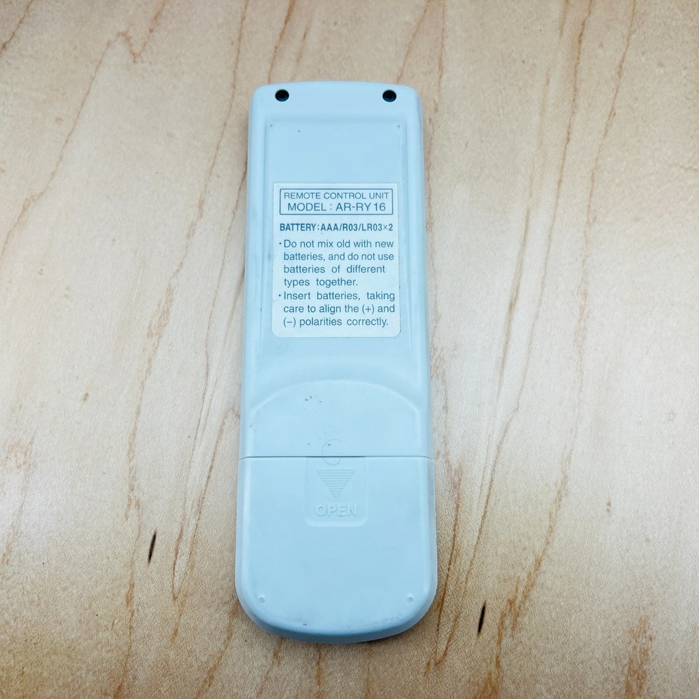 Fujitsu air conditioner remote control TESTED