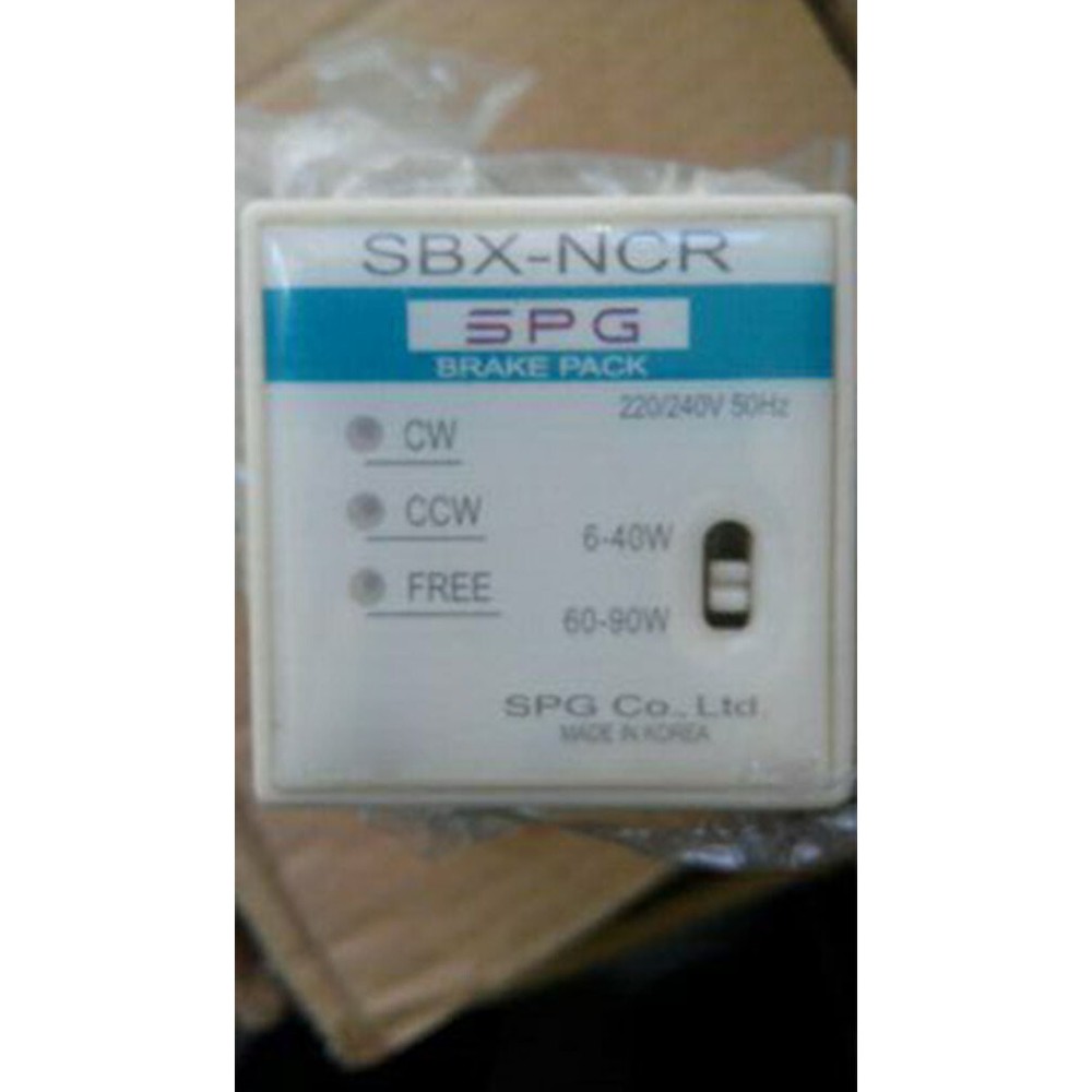 NEW SBX-NCR Motor Governor