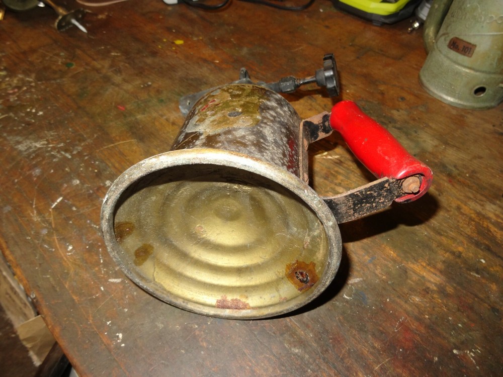 VINTAGE TURNER BRASS WORKS BLOW TORCH