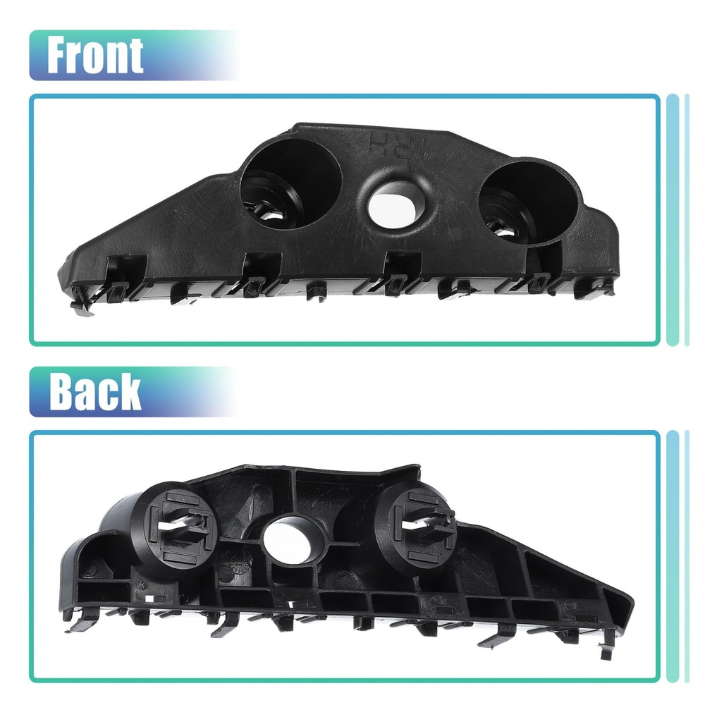 1 Pair Front Bumper Bracket Retainer Mount Support for Nissan Altima 2016-2018