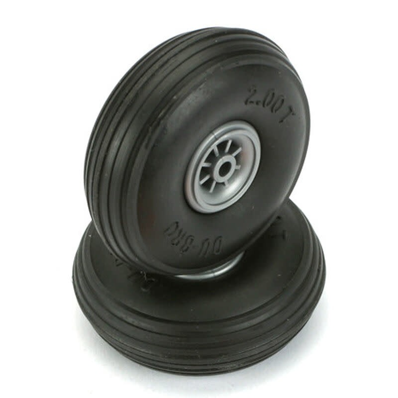 DUB200T DuBro 2" Treaded Wheels (2)