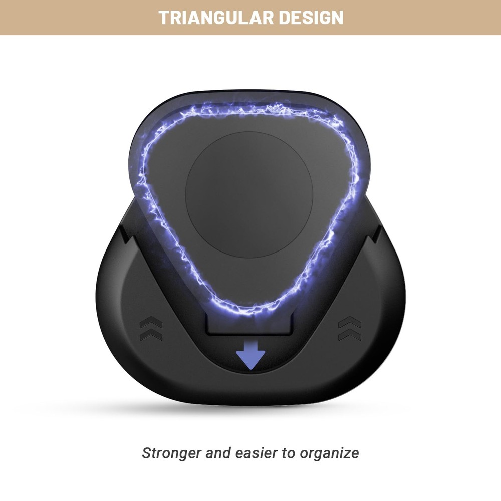 6 Set Self Adhesive Wall Mount Controller Hook Remote Control Holder