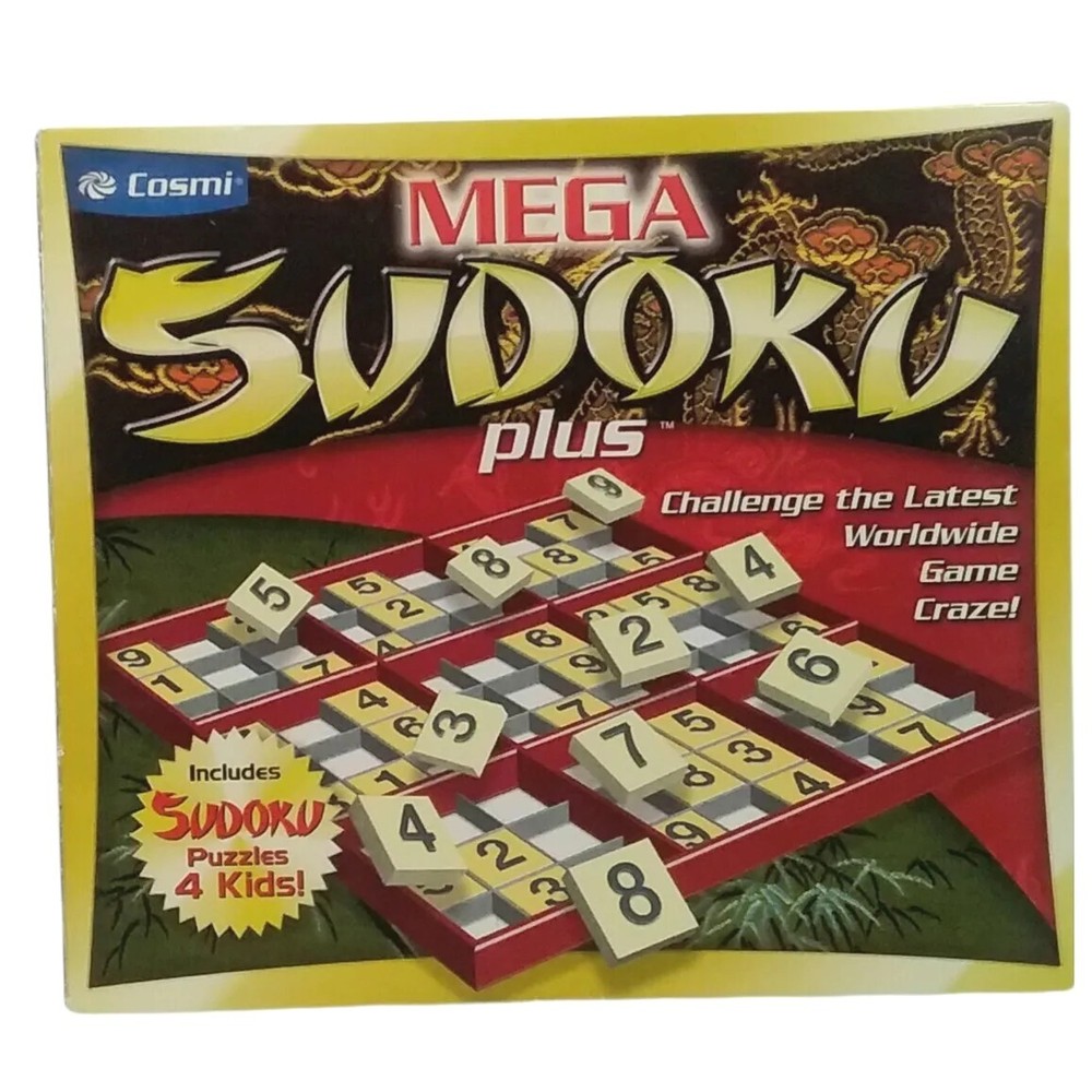 Mega Sudoku Plus PC CD-ROM 2008 Cosmi Games