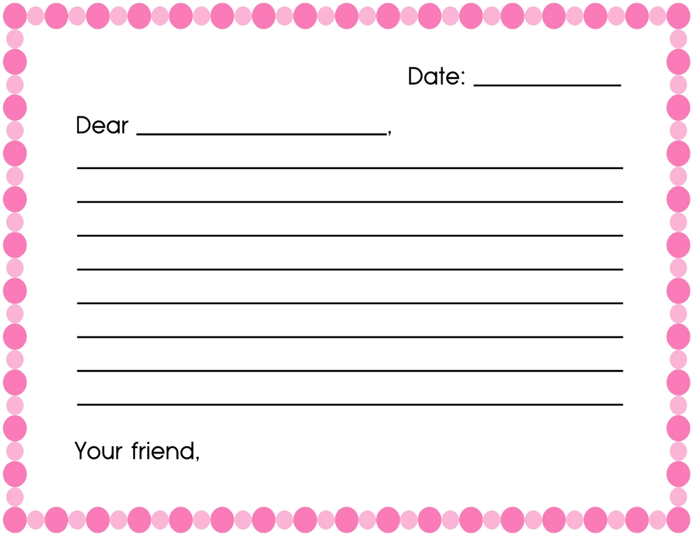 Big Kids Pen Pal Kit