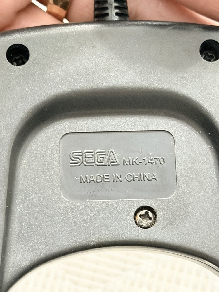 Sega Genesis MK-1470 6-Button Controller Control Pad Turbo .. Good