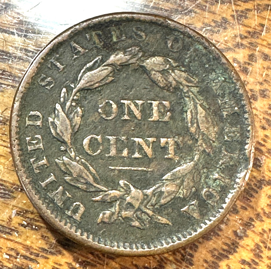 1837 Large Cent Nice Original Choice VF CHRC