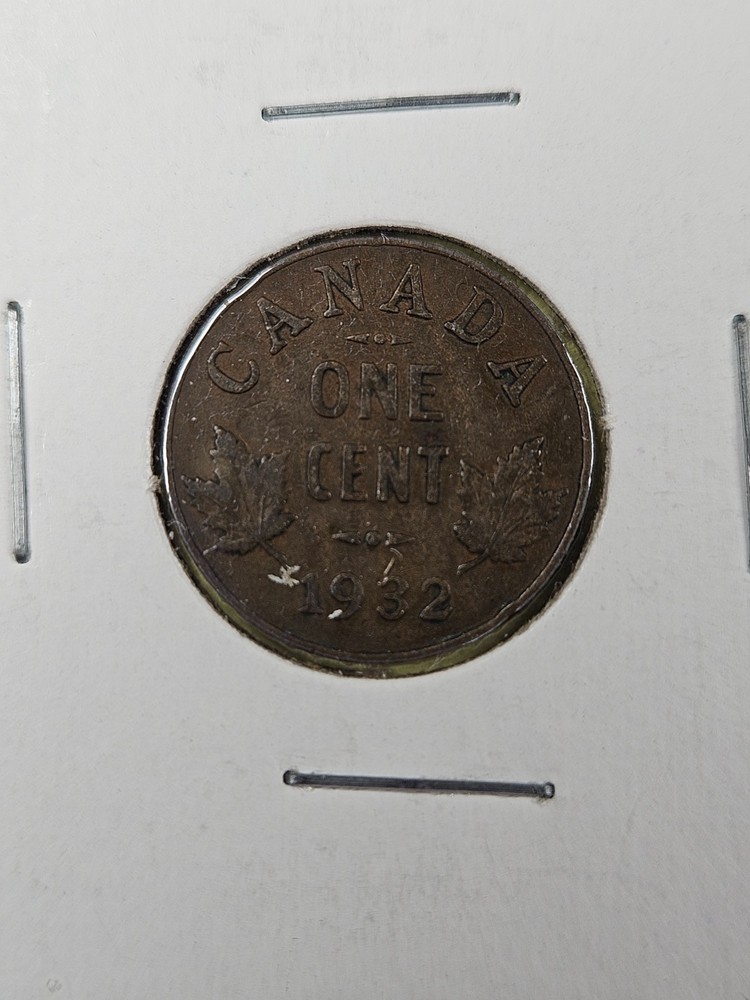 COINS - CANADA - 1 CENT 1932