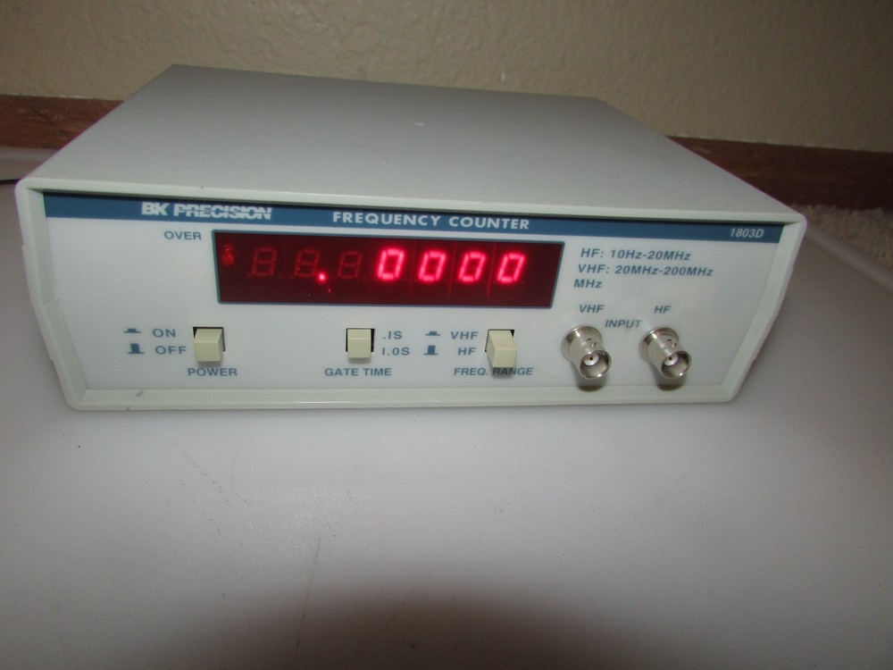 BK Precision 1803D Frequency Counter Power Supply Powers On No Further Testing
