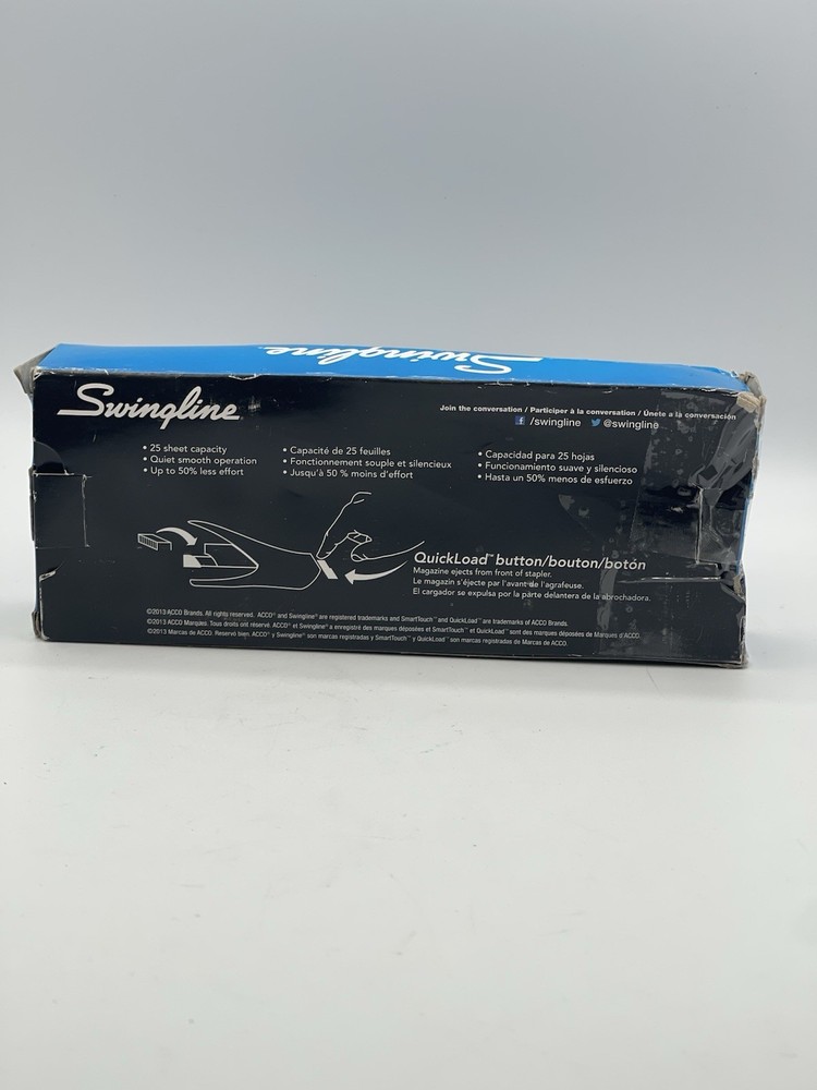 SmartTouch Desktop Stapler Reduced Effort 25 Sheets Gray/Gray