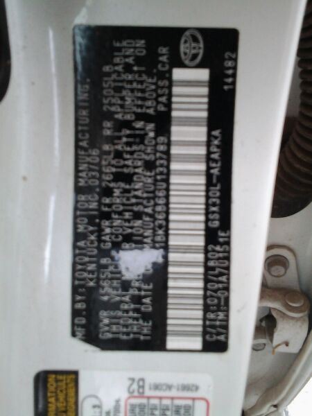 Stabilizer Bar Front Fits 05-12 AVALON 153204