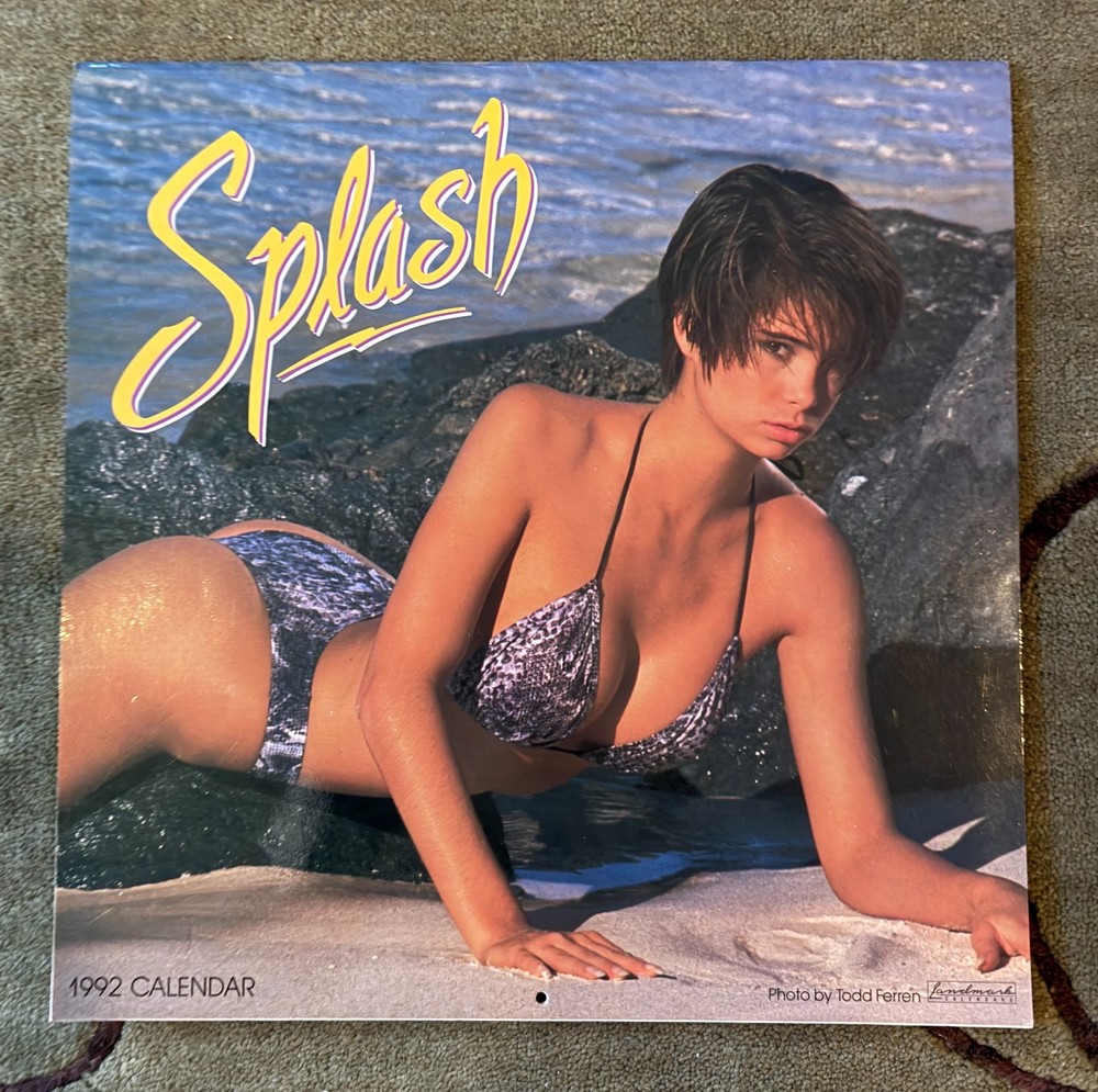 Splash 1992 Swimsuit Calendar - Very Nice Condition!