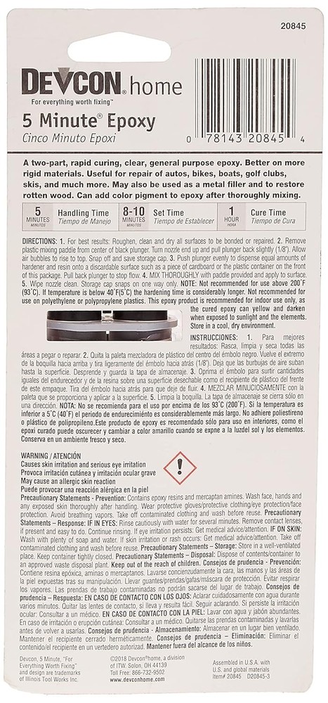 High Strength Epoxy Anchoring Adhesive