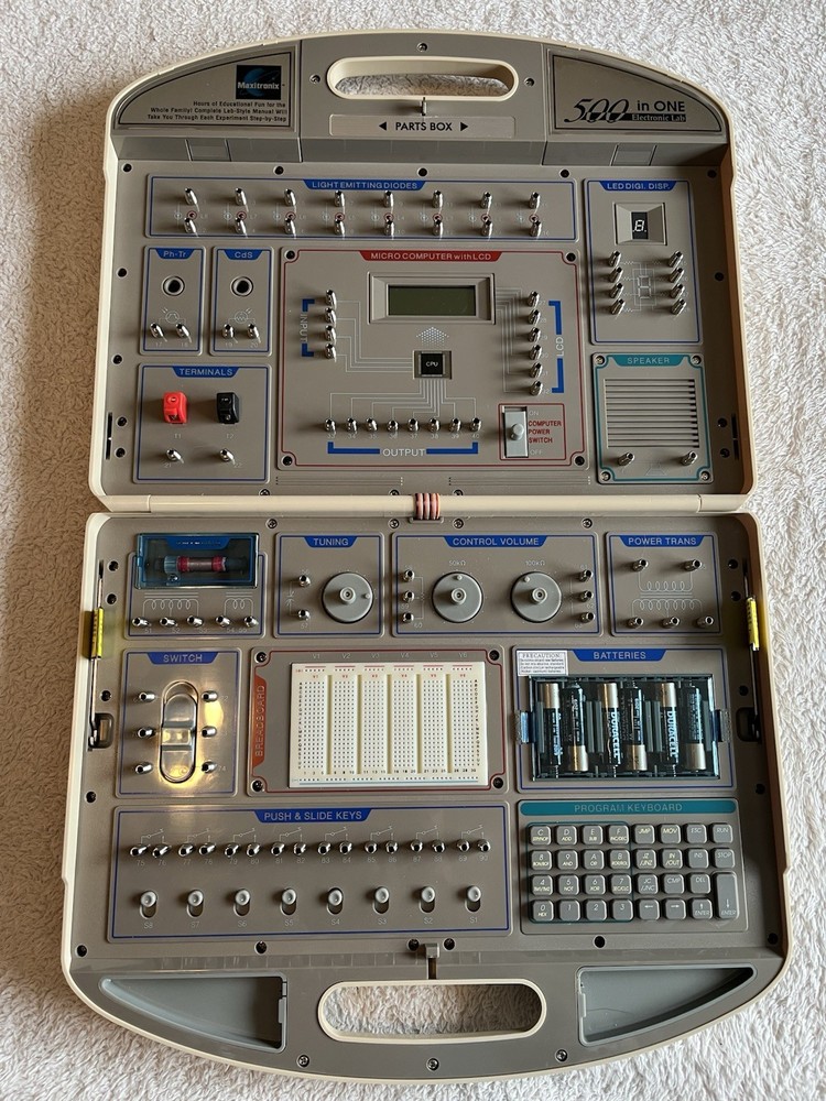Maxitronix Electronic Lab 500, Assembly Programming - Base board only