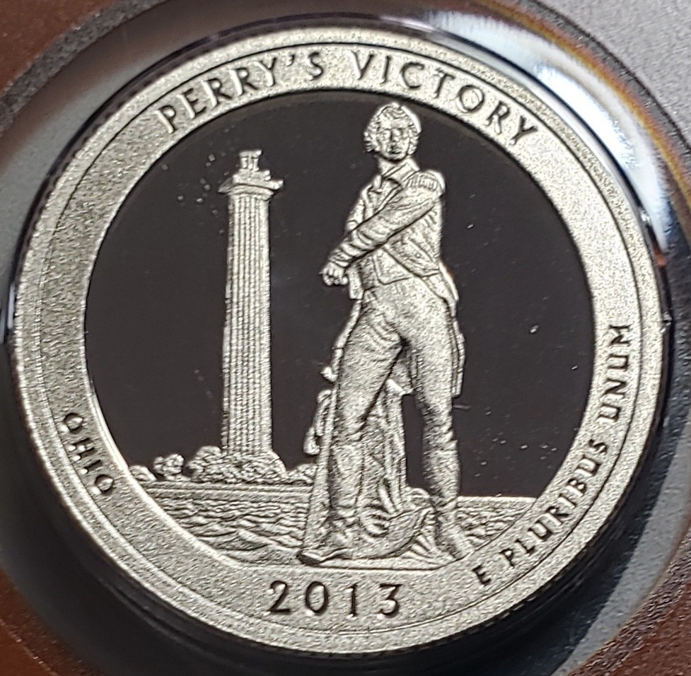 2013-S Perry's Victory National Park Quarter Clad Proof