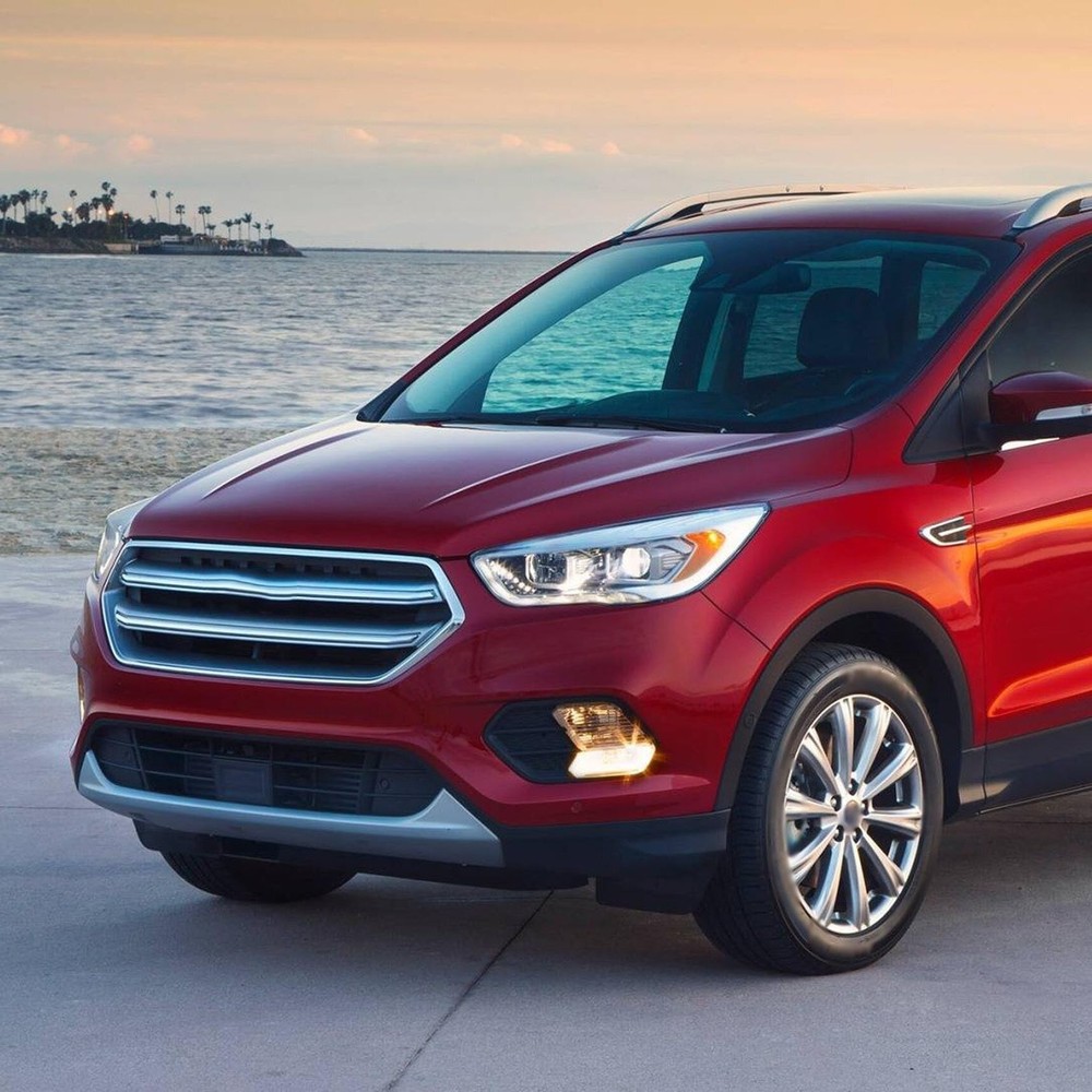 Front Bumper Cover Primed Plastic Replacement for 2017-2019 Escape