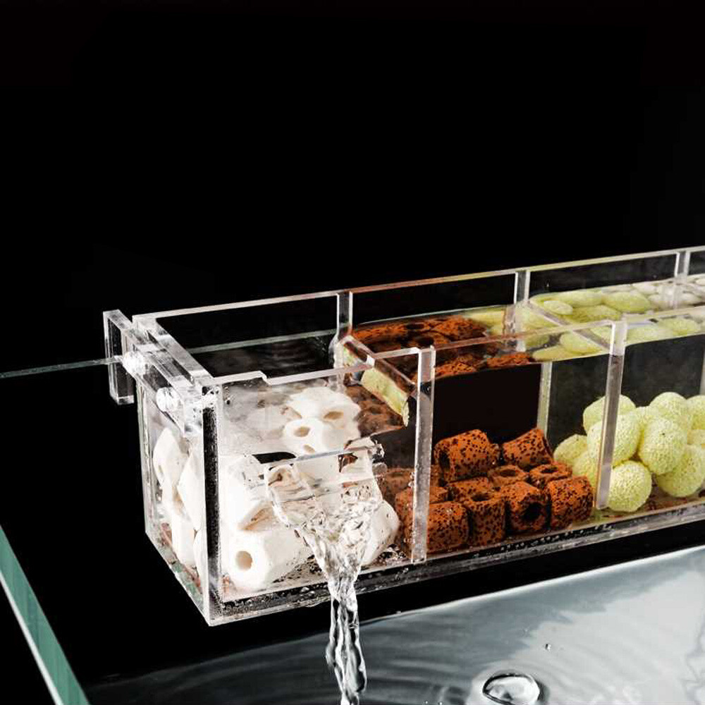 Aquarium External Filter Trickle Upper Multi-functional Fish Tank Water Filter