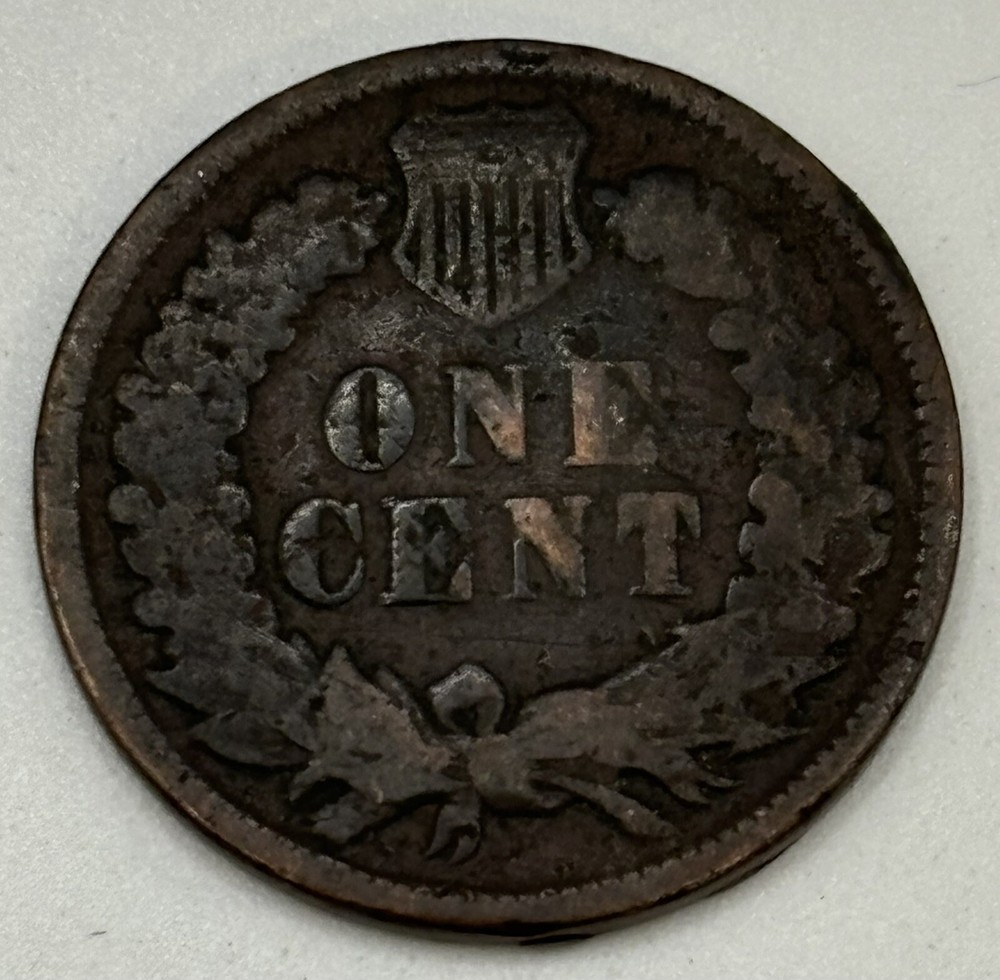1893 Indian Head Cent Penny AG X-343