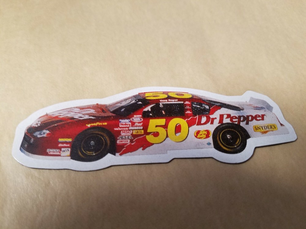 Tony Roper  Dr. Pepper   car shaped Magnet   nascar