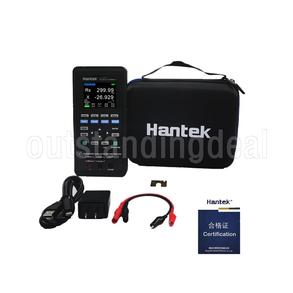 Hantek 1833C Handheld LCR Meter Inductance Capacitance Resistance Testing ot25