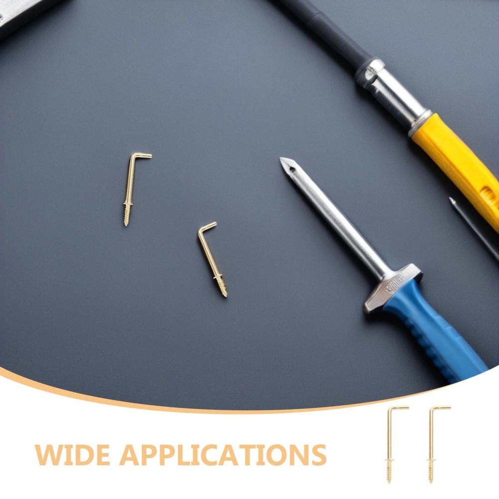 30 Pcs Right Angle Hook Jewelry Display Wall Mount Hooks Shaped Frame