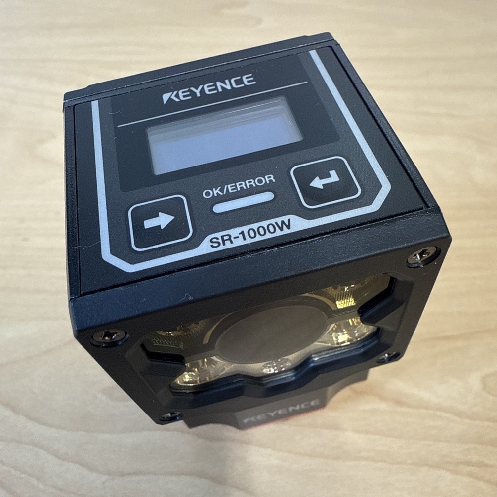 NEW! Keyence SR-1000W Fixed Autofocus Barcode Code Reader - Nov 2022