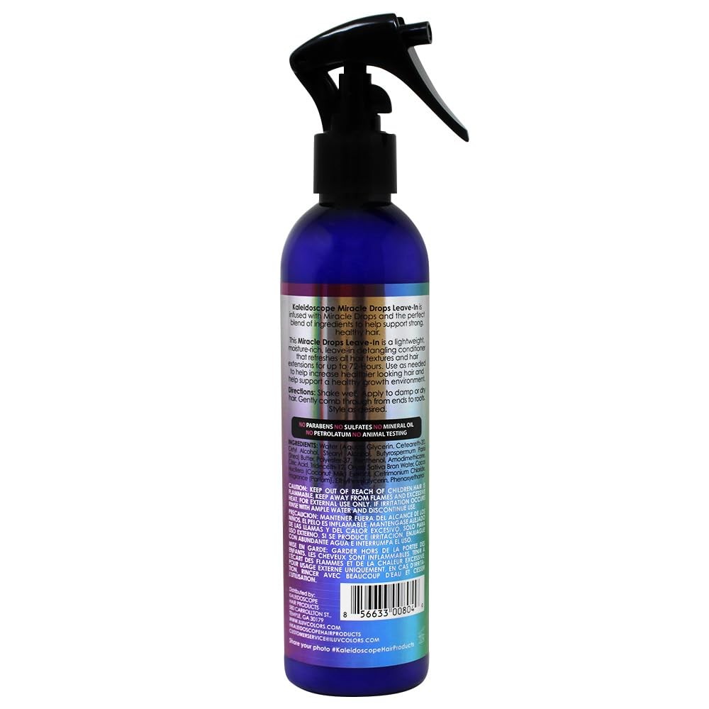 KALEIDOSCOPE MIRACLE DROPS Leave-In Conditioner 8oz