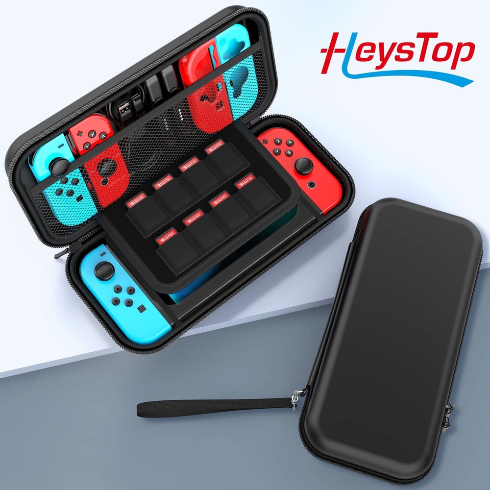 Case For Nintendo Switch Carry Case Pouch with Case HD Switch Screen Protector