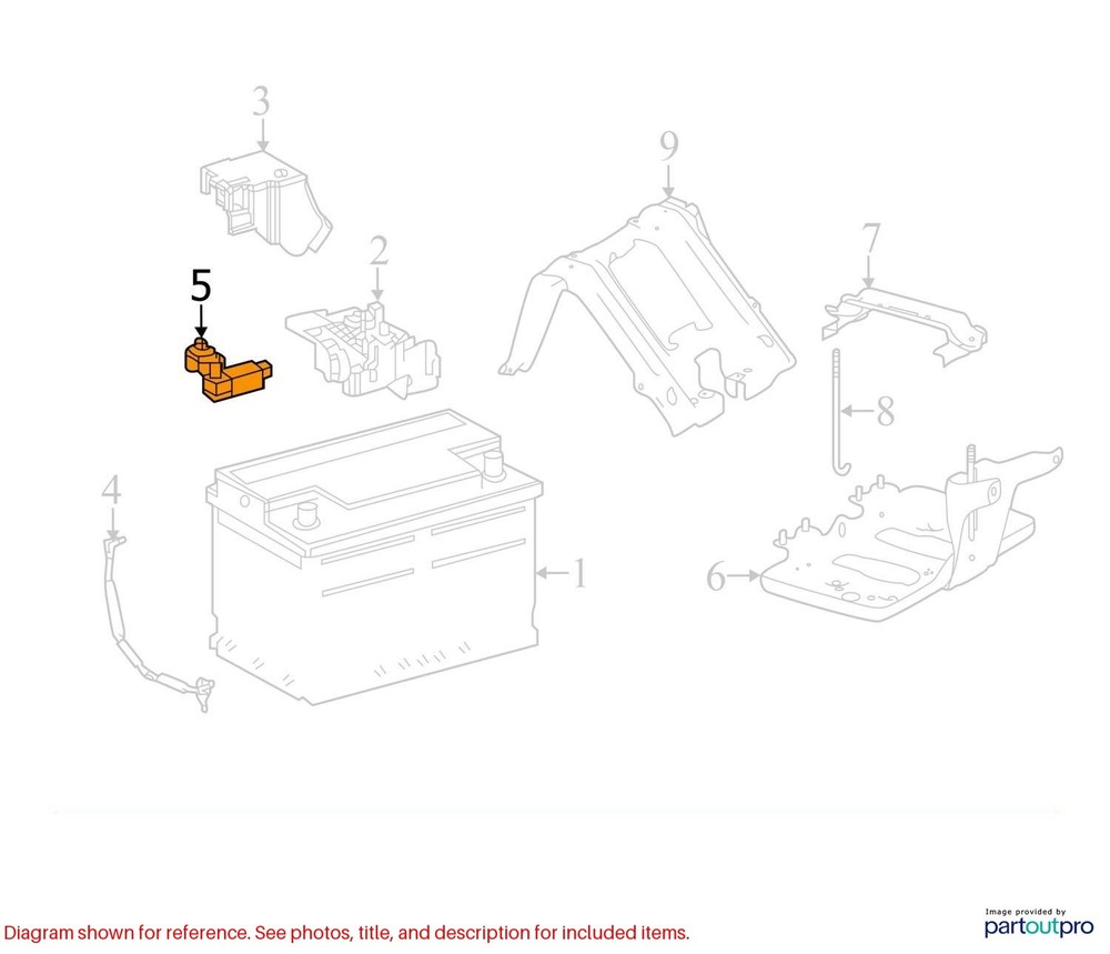 18 2018 LEXUS LS500 NEGATIVE BATTERY TERMINAL WITH SENSOR