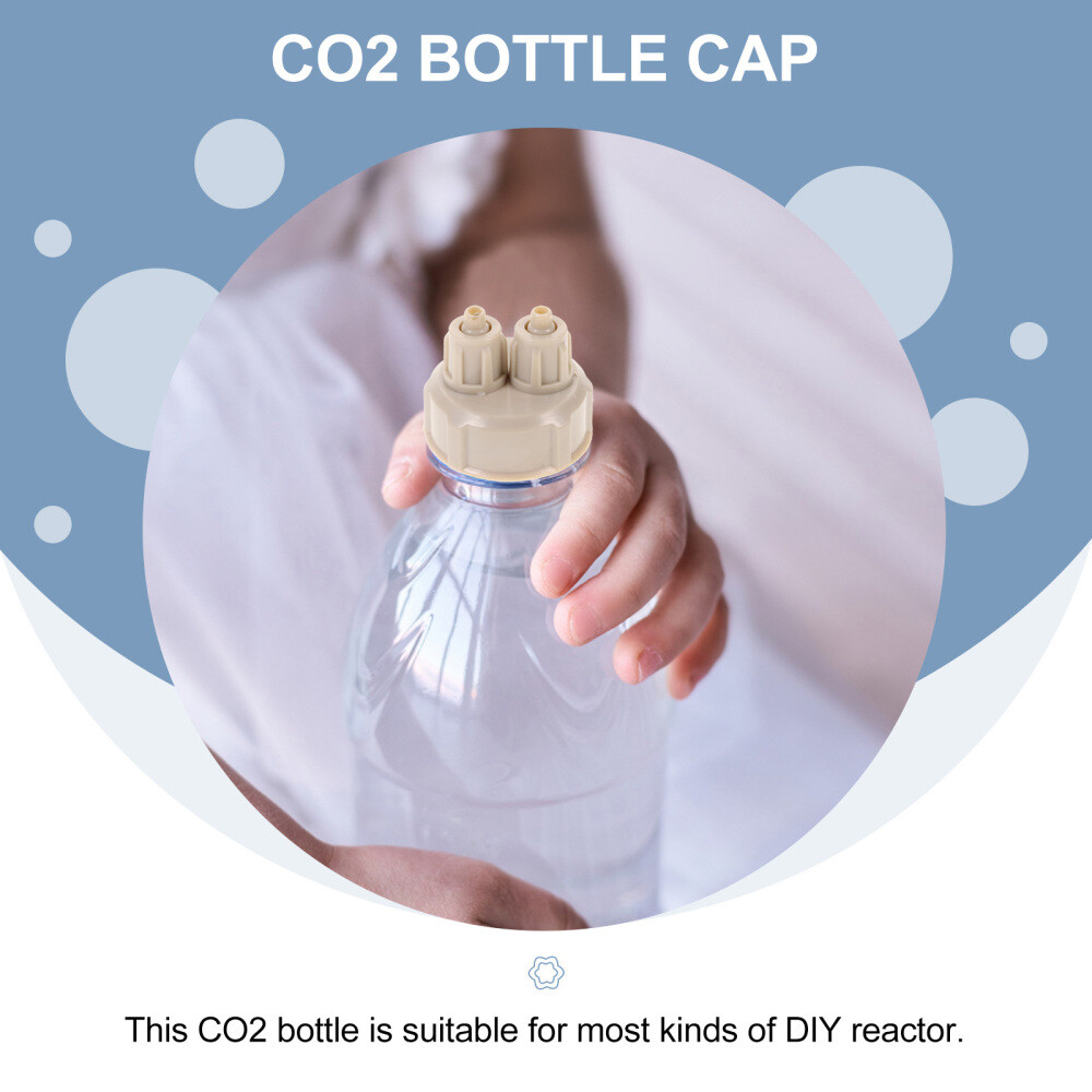 4Pcs CO2 Bottle Cap For Live Plant CO2 Diffuser Air Generator System Tool US
