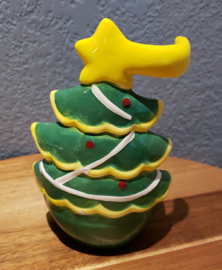 Vintage Christmas Tree Spoon Rest