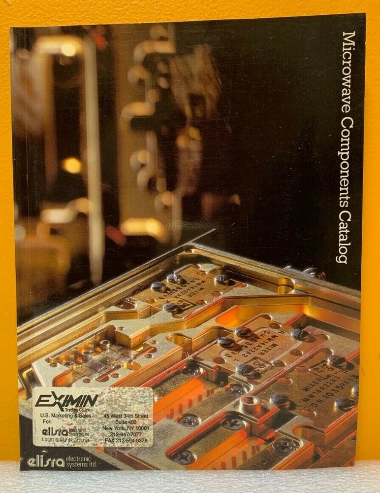 Elisra Electronic Systems Ltd Microwave Components Catalog.