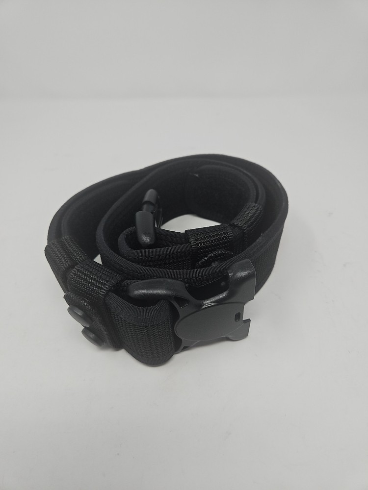 Tacnex Duty Belt w/ Hook Lining, 2" Belt, Size Medium, Black
