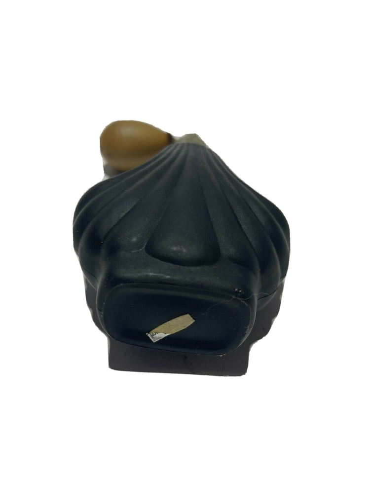 Vintage PERFUME Spray Bottle Atomizer Painted Black Glass