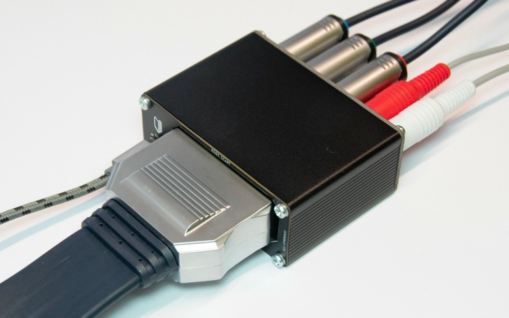 YPbPr to RGB SCART transcoder/converter