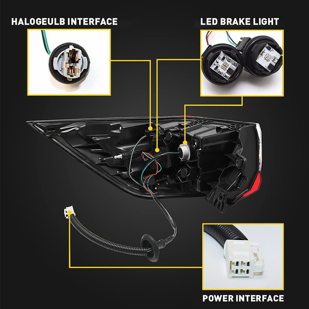 Tail Light Assembly For 2019-2022 Toyota RAV4 Outer Rear Right Passenger Side Y