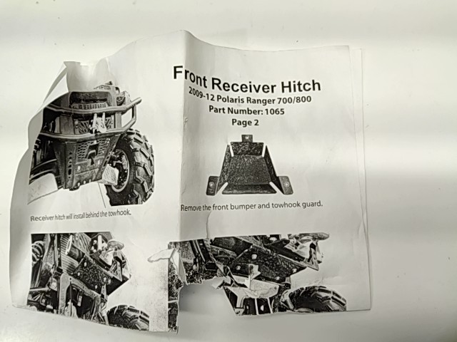 Front Receiver Hitch - 2000 Moose NOS