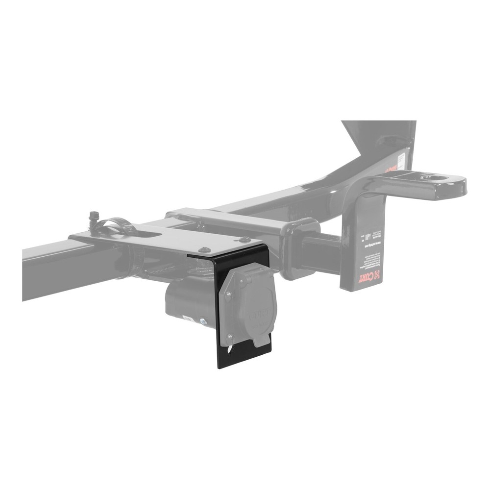 CURT 57206 Connector Mounting Bracket for 7-Way RV Blade (Packaged)