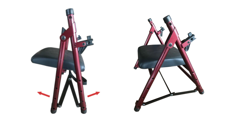 Folding Adjustable Rollator Walker Assist Stroller With 4 Wheels Seat and Back