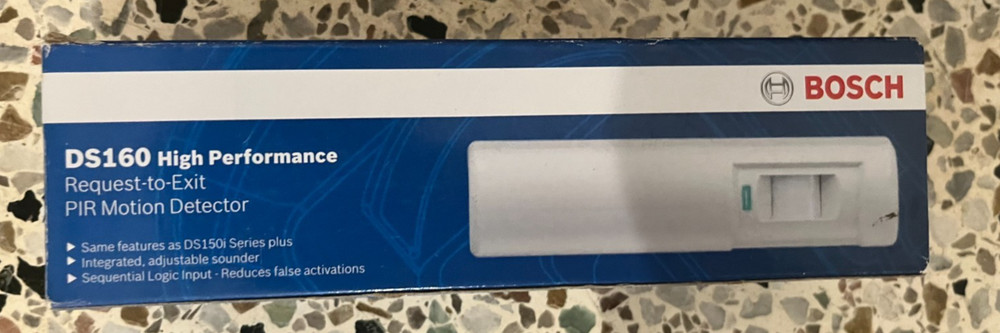 Bosch DS160 Request to Exit PIR Motion Detector - White