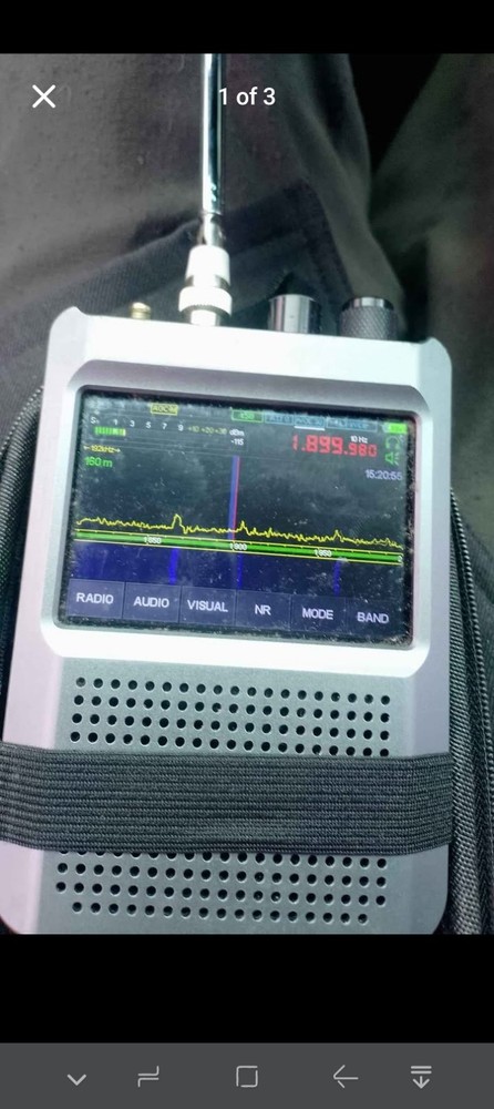 Raddy Malahit DSP2 SDR Receiver IPS Touch CW Decoder 5000mAh AM SSB DSB CW