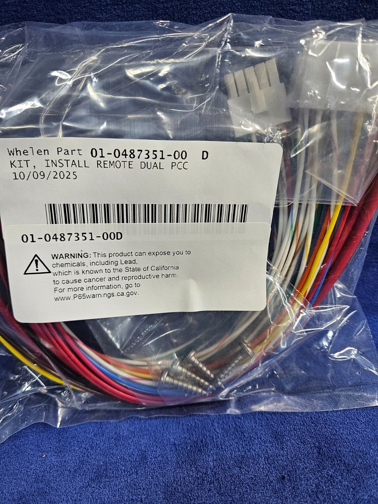 WHELEN 295SDA1 Complete Cable Set FACTORY OEM