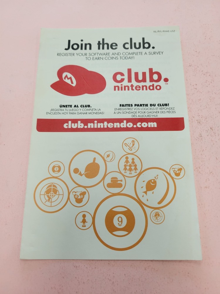 Wii Play Game Insert - Join The Club