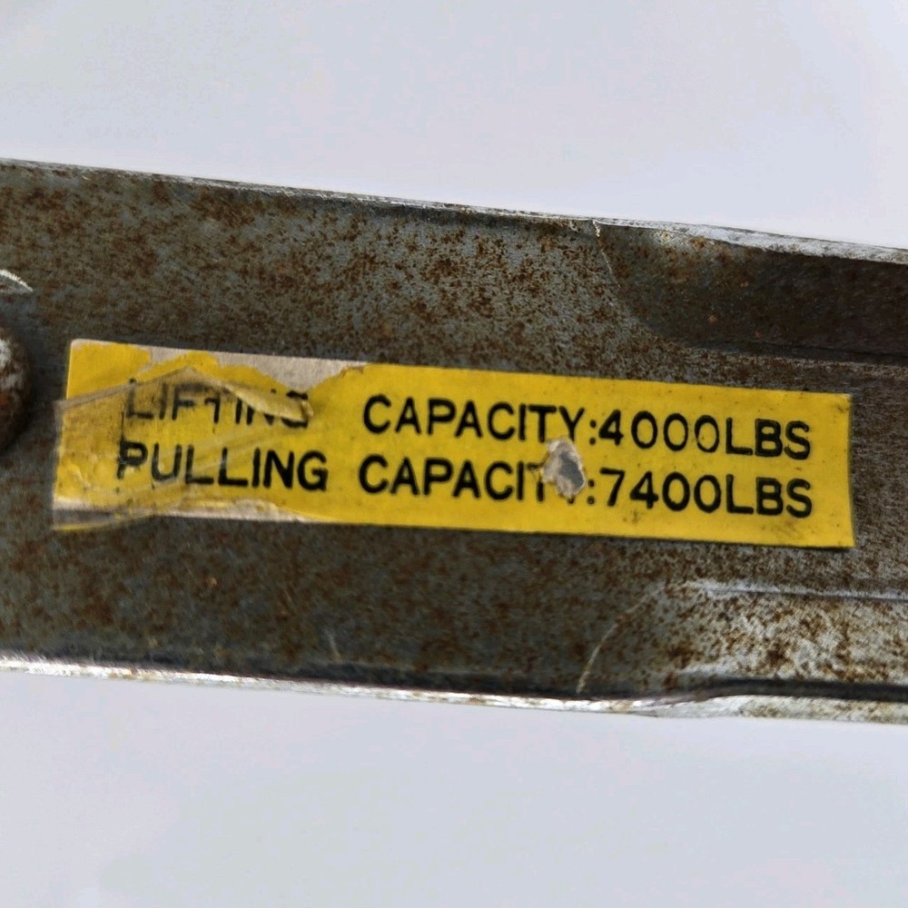 Heavy-Duty Mini Hand Cable Puller - Capacity: Pulling 7400 lbs Lifting 4000 lbs