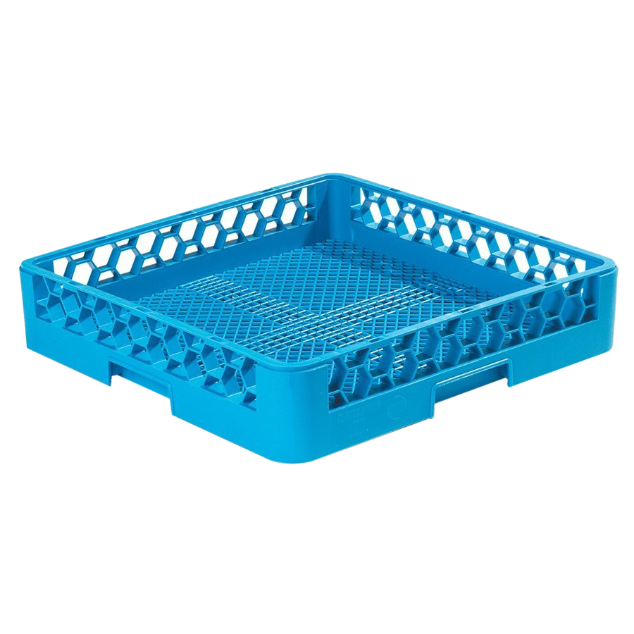 Carlisle OptiClean Combination/Flatware Rack Blue 19.75" L x 19.75" W x 4" D PP