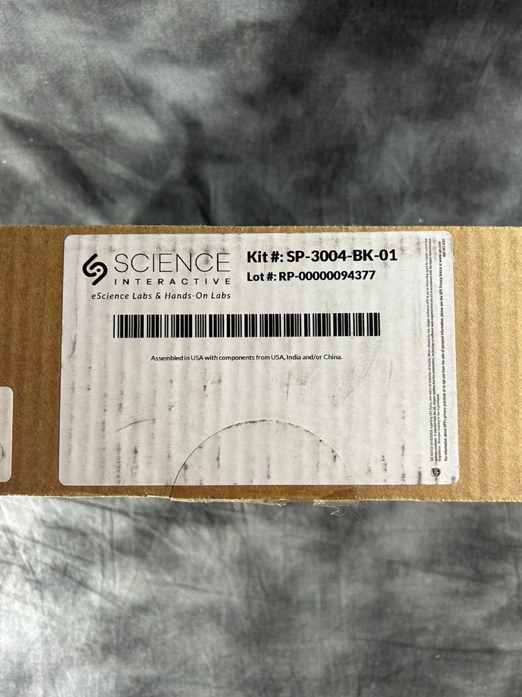 Science Interactive Group Hands on Lab Kit #SP-3005-BK-01 New