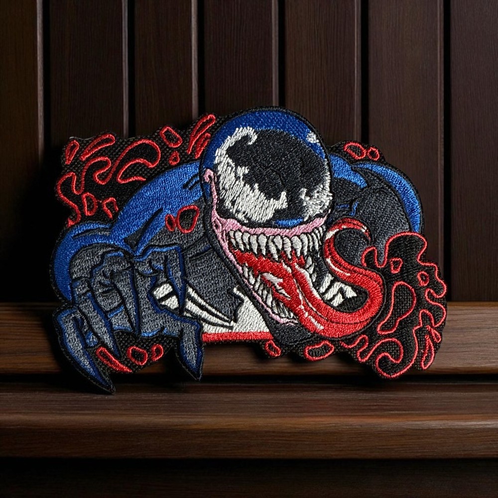 Venom Embroidery Patch 3.53" X 5.02"