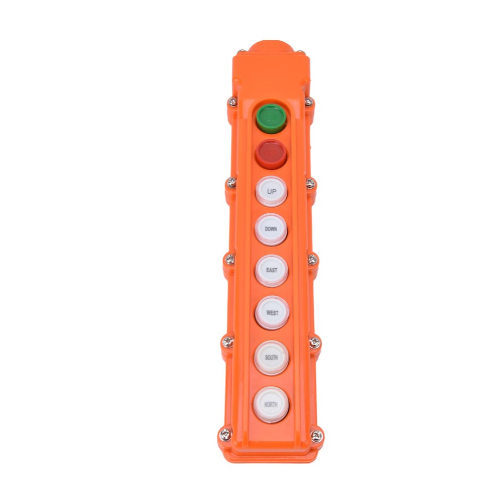 Crane Remote Control Hoist Switch Push Button Box Controller Rainproof 220V/ NY