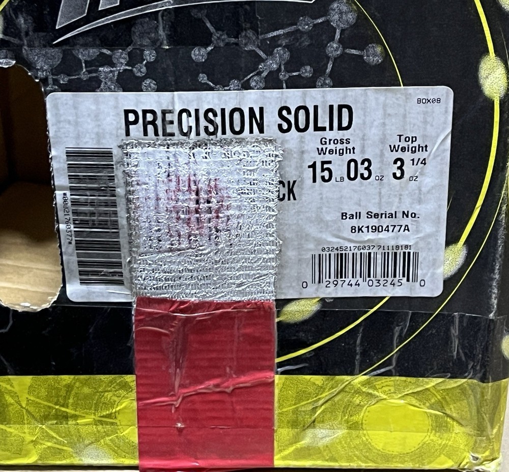 Track Precision Solid 15 lb Bowling Ball New in Original Box